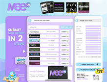 Tablet Screenshot of meecss.com